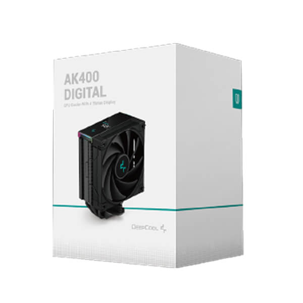 Deepcool AK400 Digital 120mm CPU Air Cooler with ARGB LED Strips
